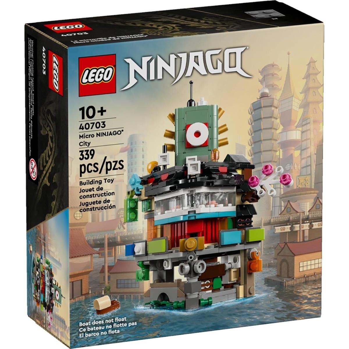 Lego Micro Ninjago City 40703 Ninjago Minifigure Building Set