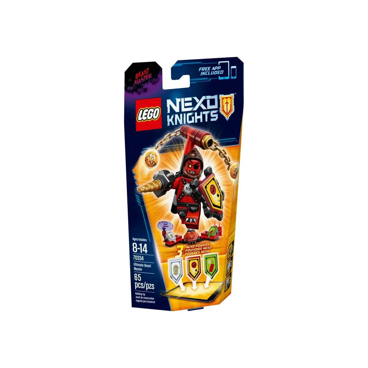 Lego Ultimate Beast Master 70334 Nexo Knights Building Set