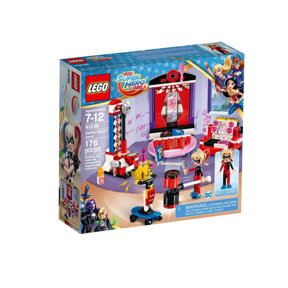 Lego Harley Quinn Dorm 41236 DC Super Hero Girls Minifigure Building Set