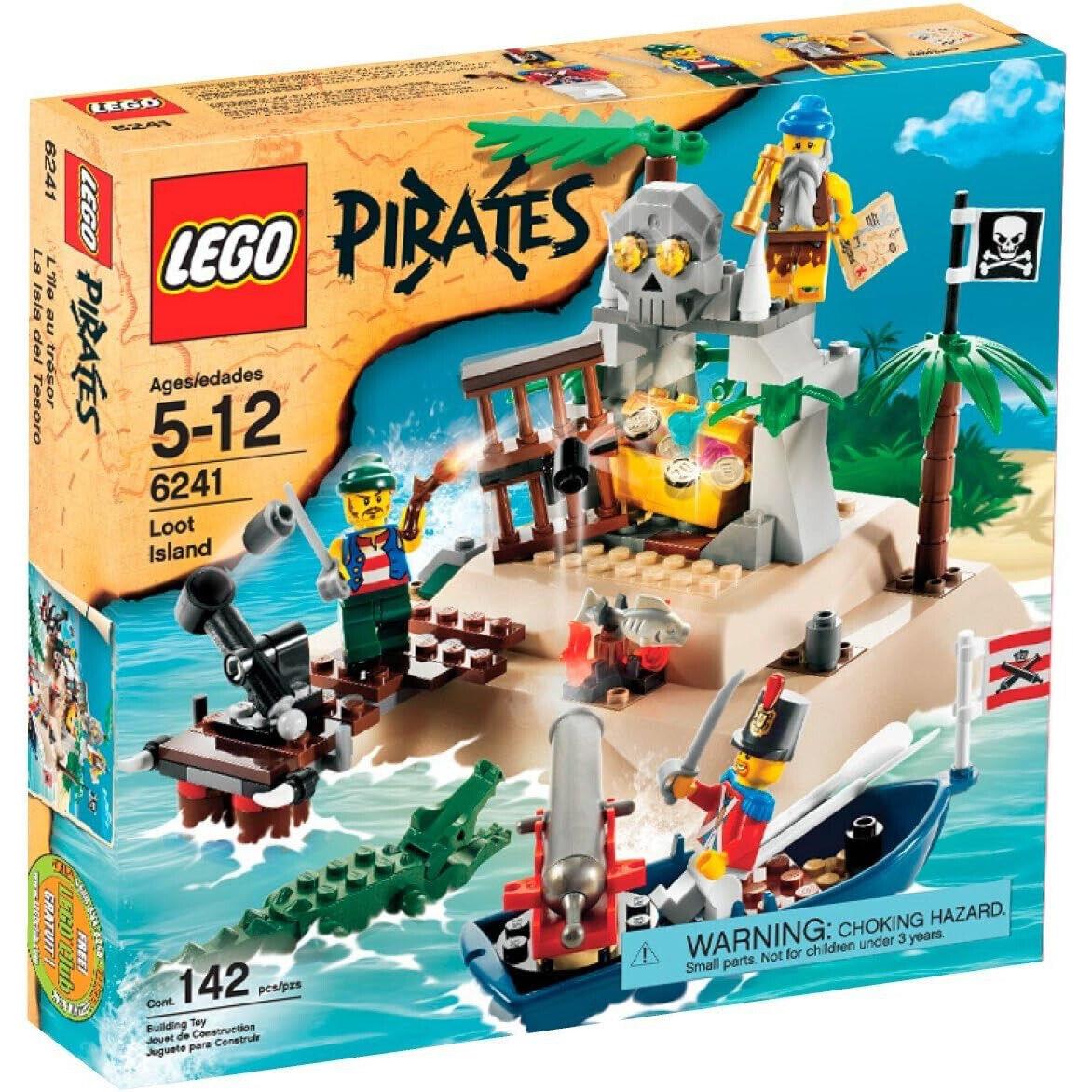 Lego Loot Island 6241 Pirates Minifigure Building Set