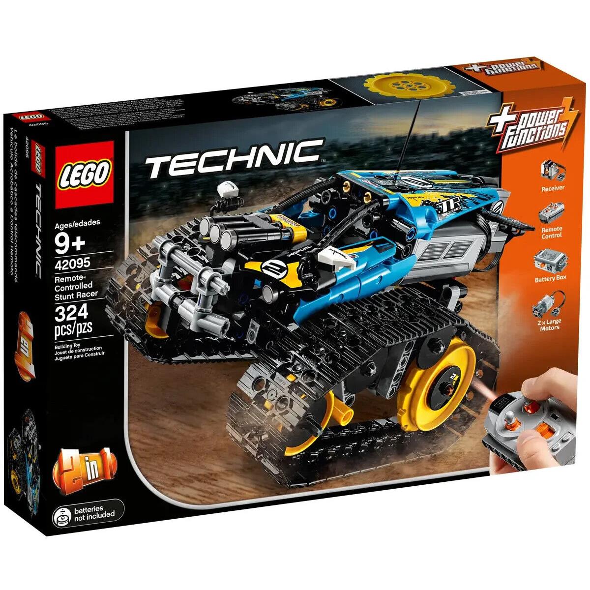 Lego Remote-controlled Stunt Racer 42095 Technic Minifigure Building Set