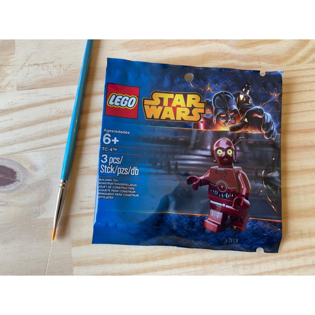 Lego Star Wars TC-4 Droid Red