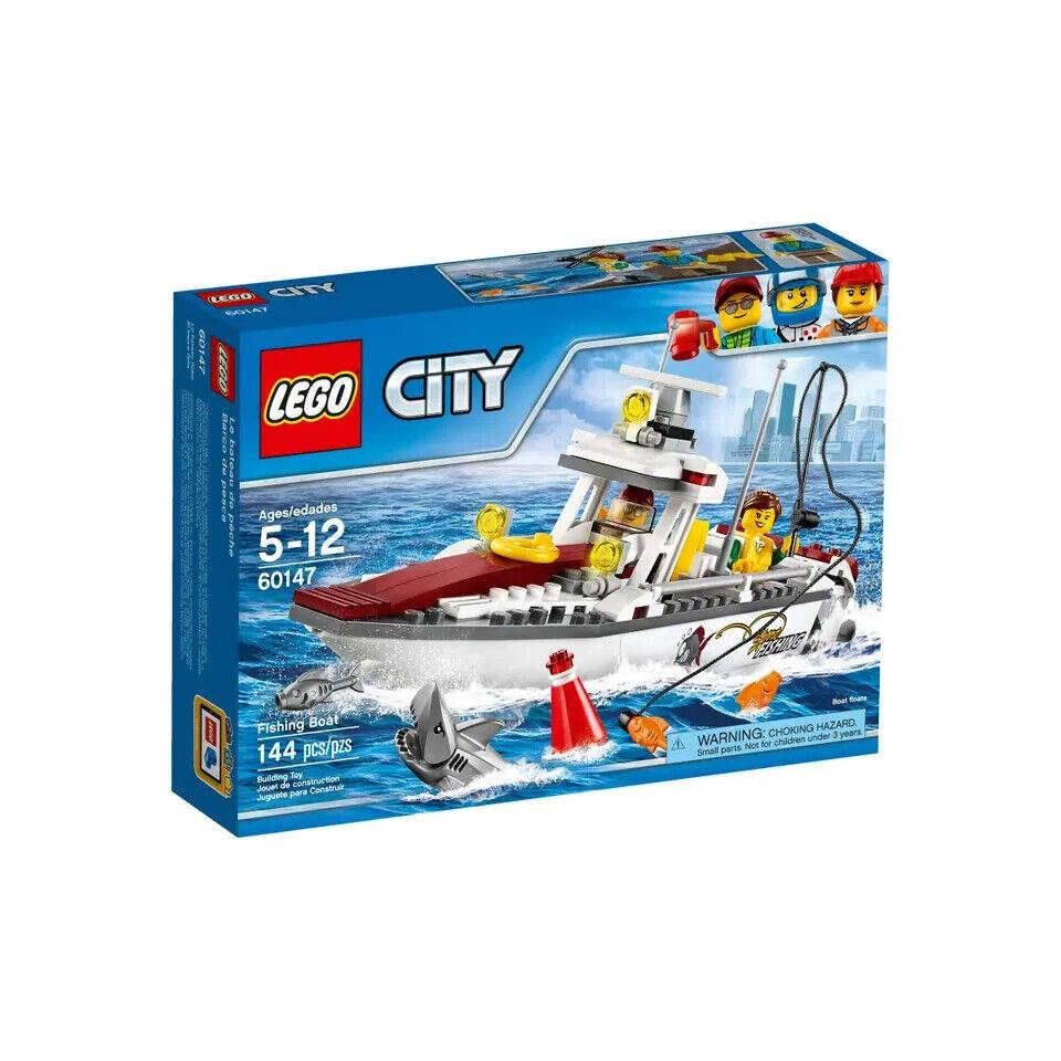 Lego Fishing Boat 60147 Town Minifigure Building Set