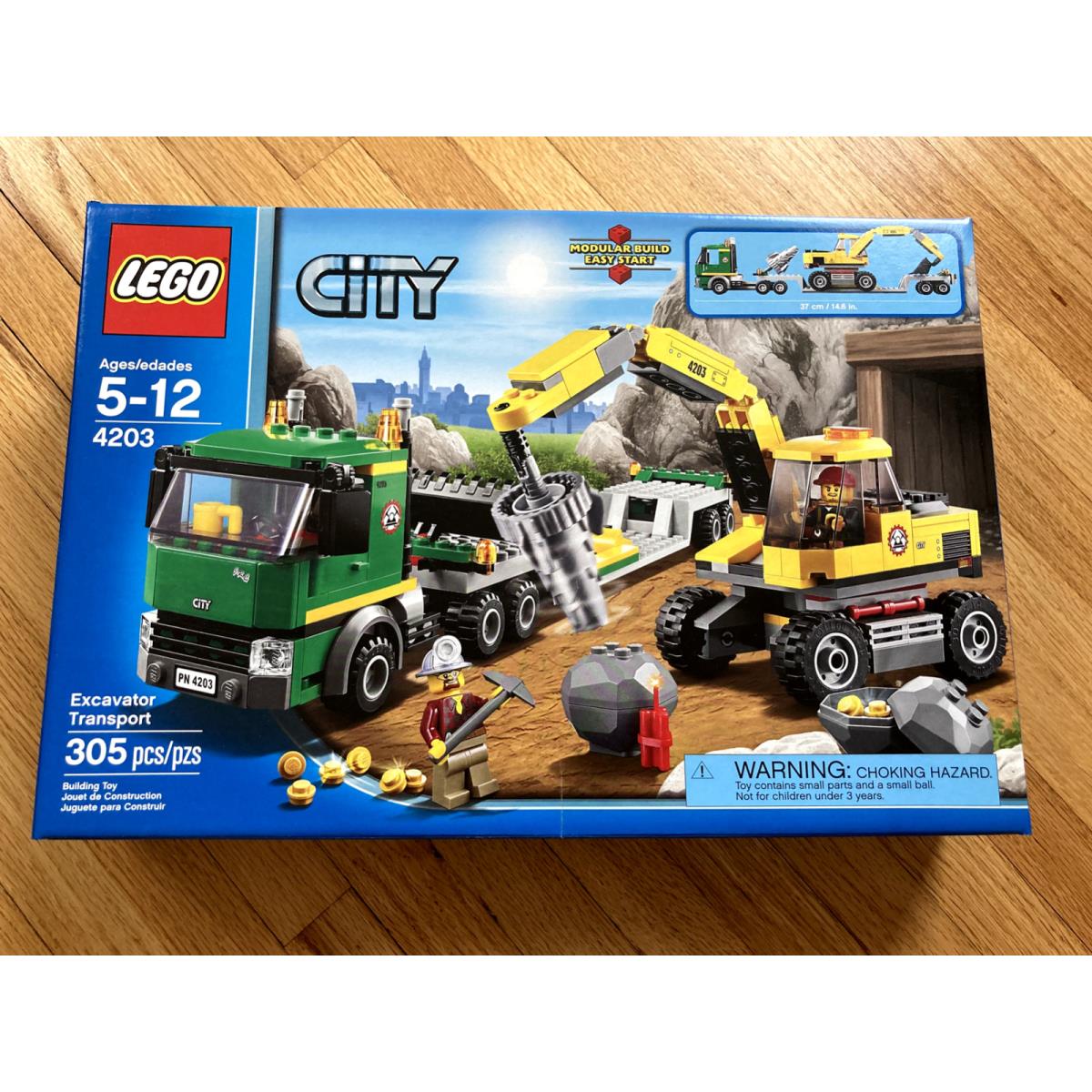 Lego City Excavator Transport 4203