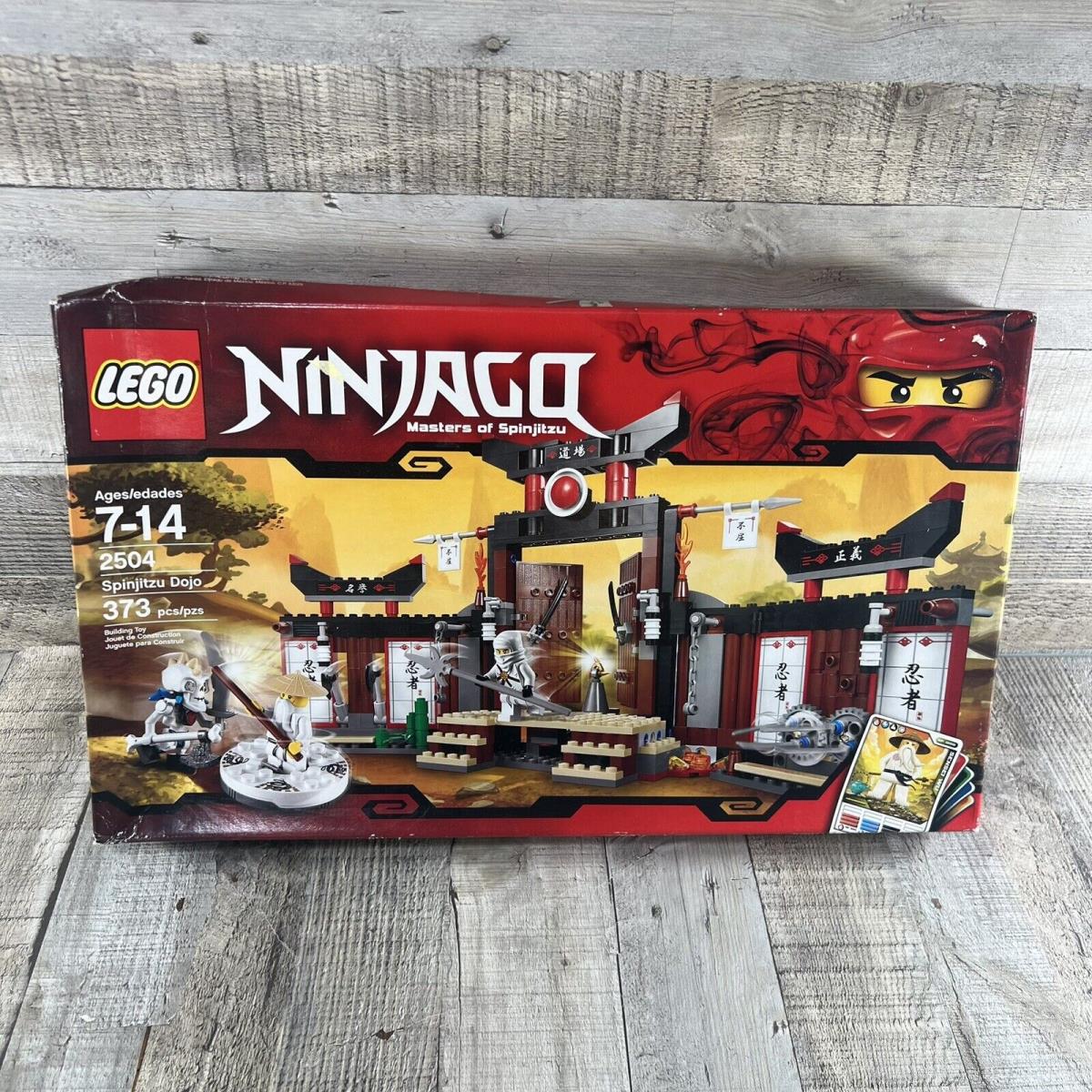 Lego Ninjago: Spinjitzu Dojo 2504 Retired Set Read Description