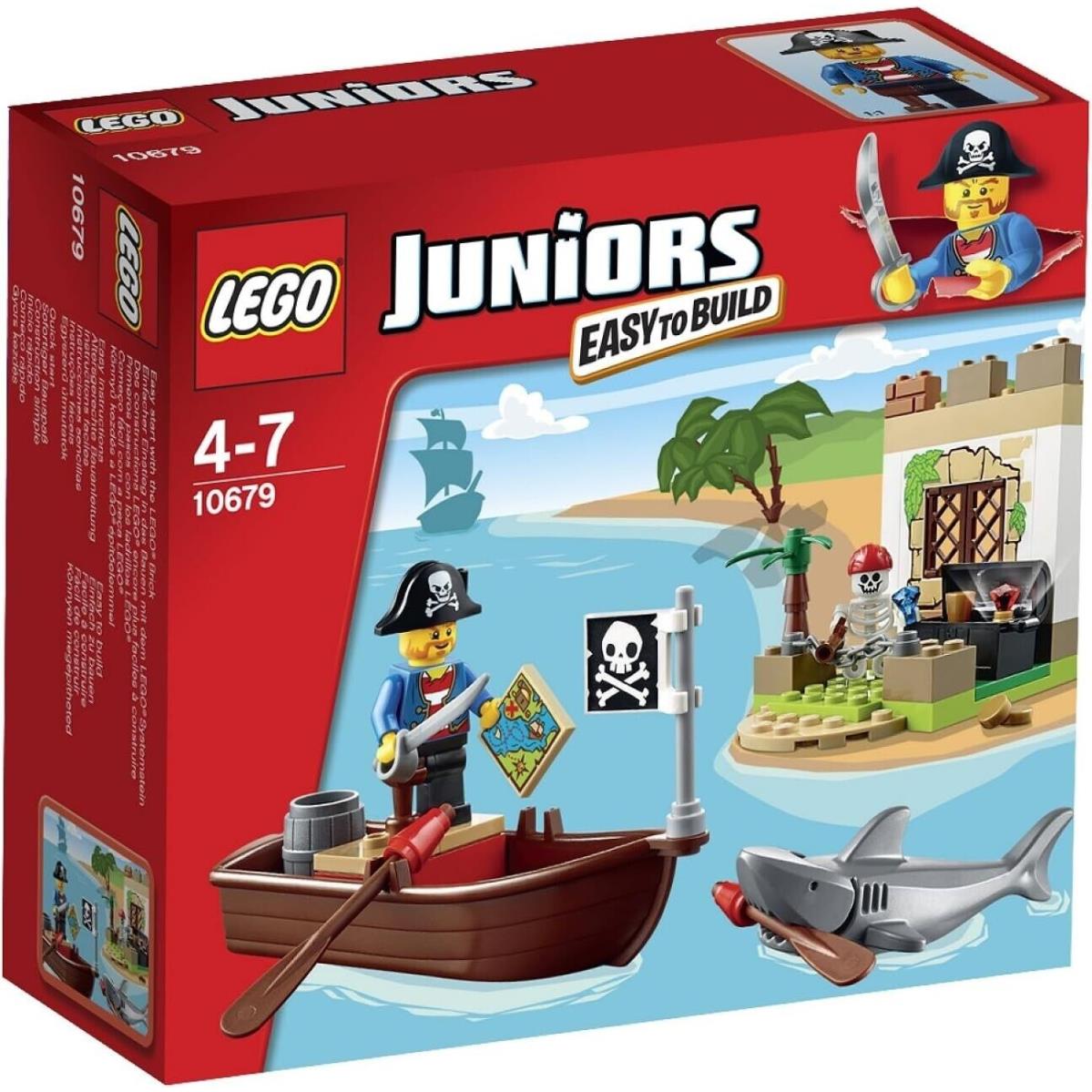 Lego Pirate Treasure Hunt 10679 Juniors Minifigure Building Set