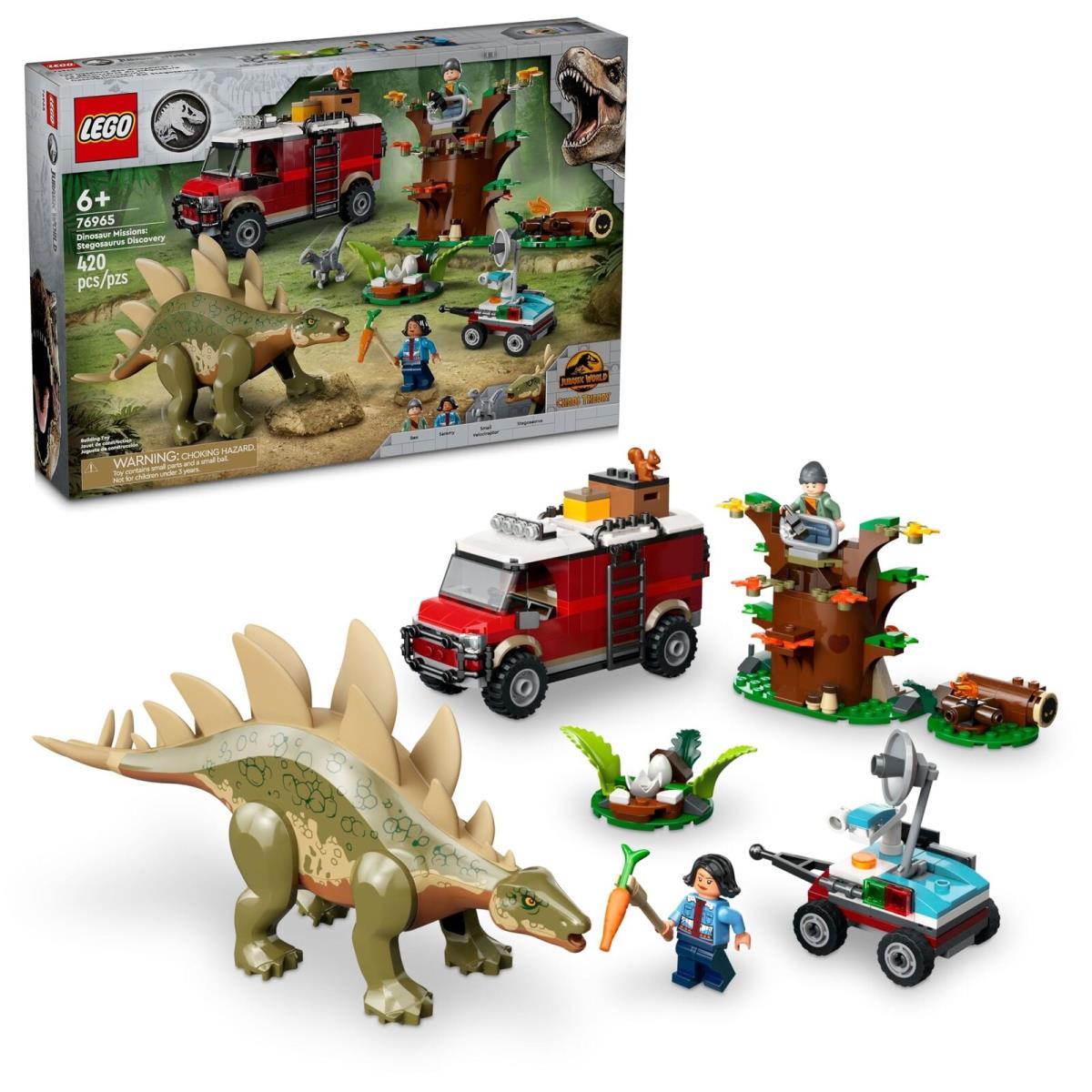 Lego Jurassic World Dinosaur Missions: Stegosaurus Discovery 76965