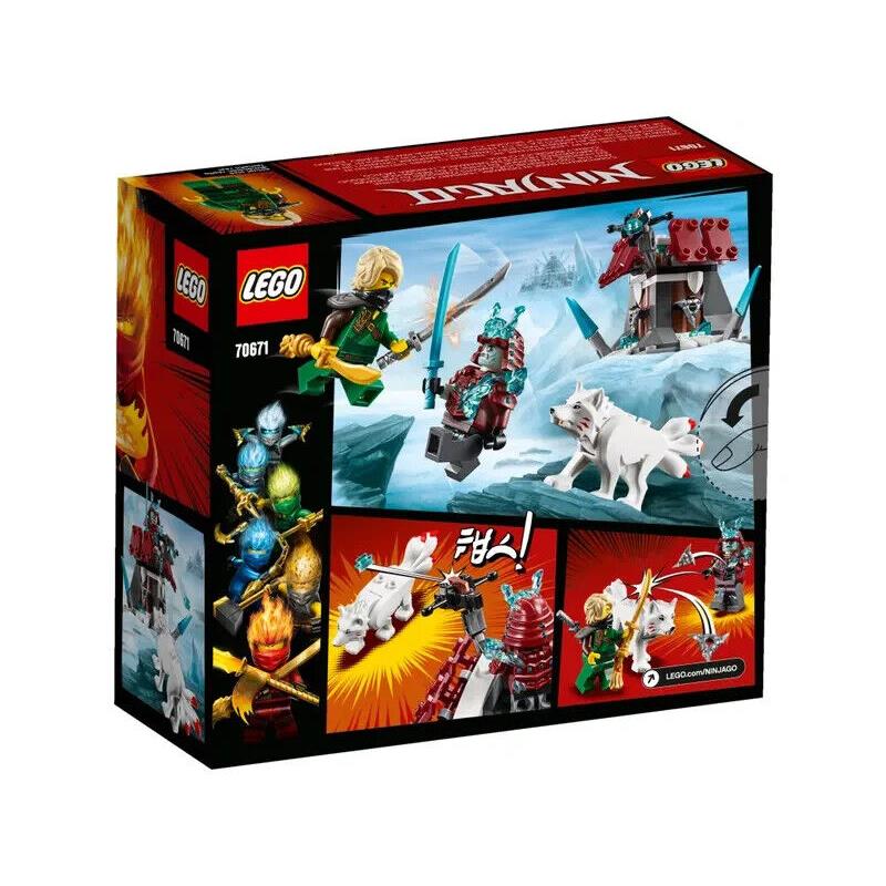 Lego Lloyd`s Journey 70671 Ninjago Minifigure Building Set