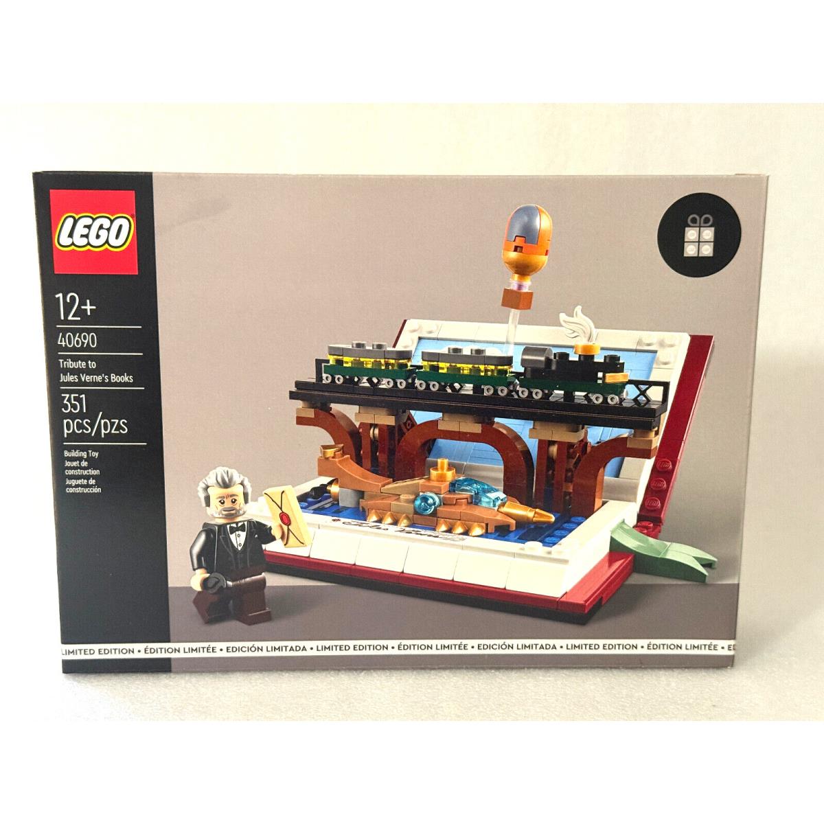 Lego 40690 Tribute To Jules Verne`s Books Limited Edition New/boxed