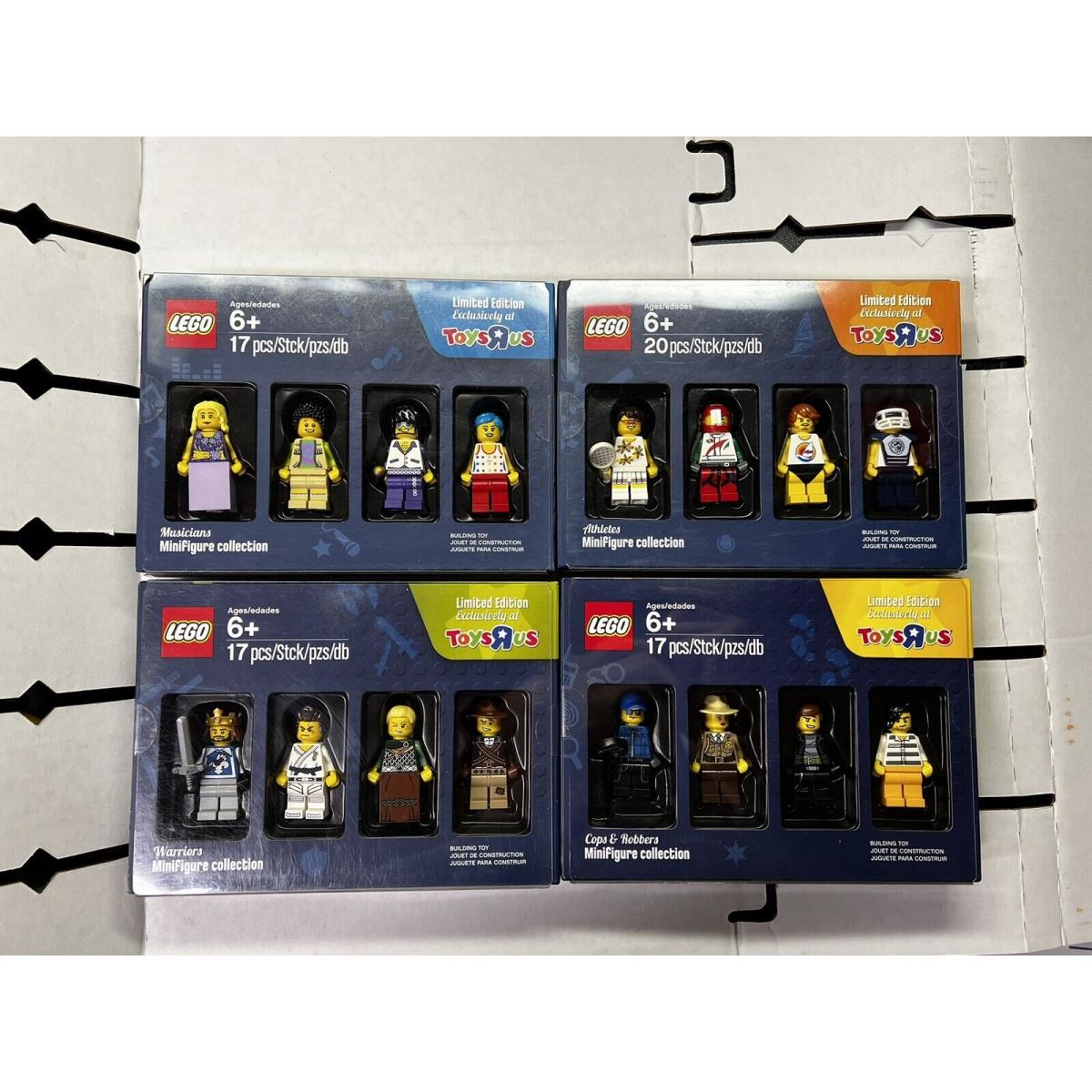 Lego 5004421 5004422 5004573 5004574 Minifigure Complete Set 2016 Toys R US