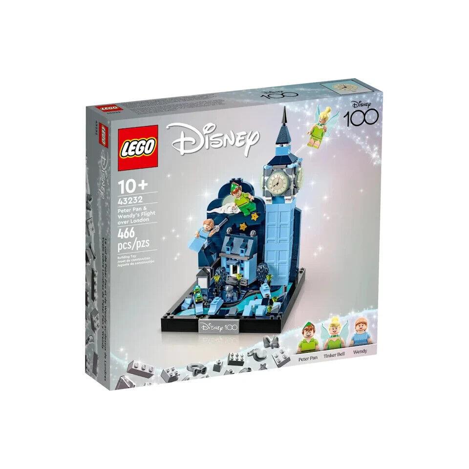 Lego Disney Peter Pan Wendy`s Flight Over London Set 43232