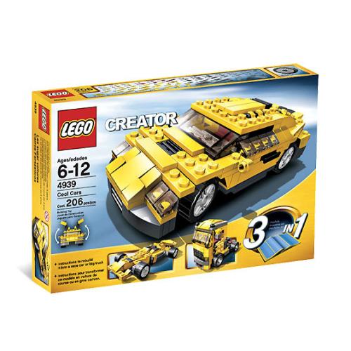 Lego Cool Cars 4939 Creator Minifigure Building Set