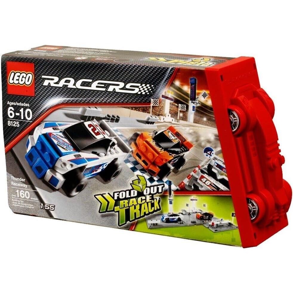 Lego Thunder Raceway 8125 Racers Minifigure Building Set