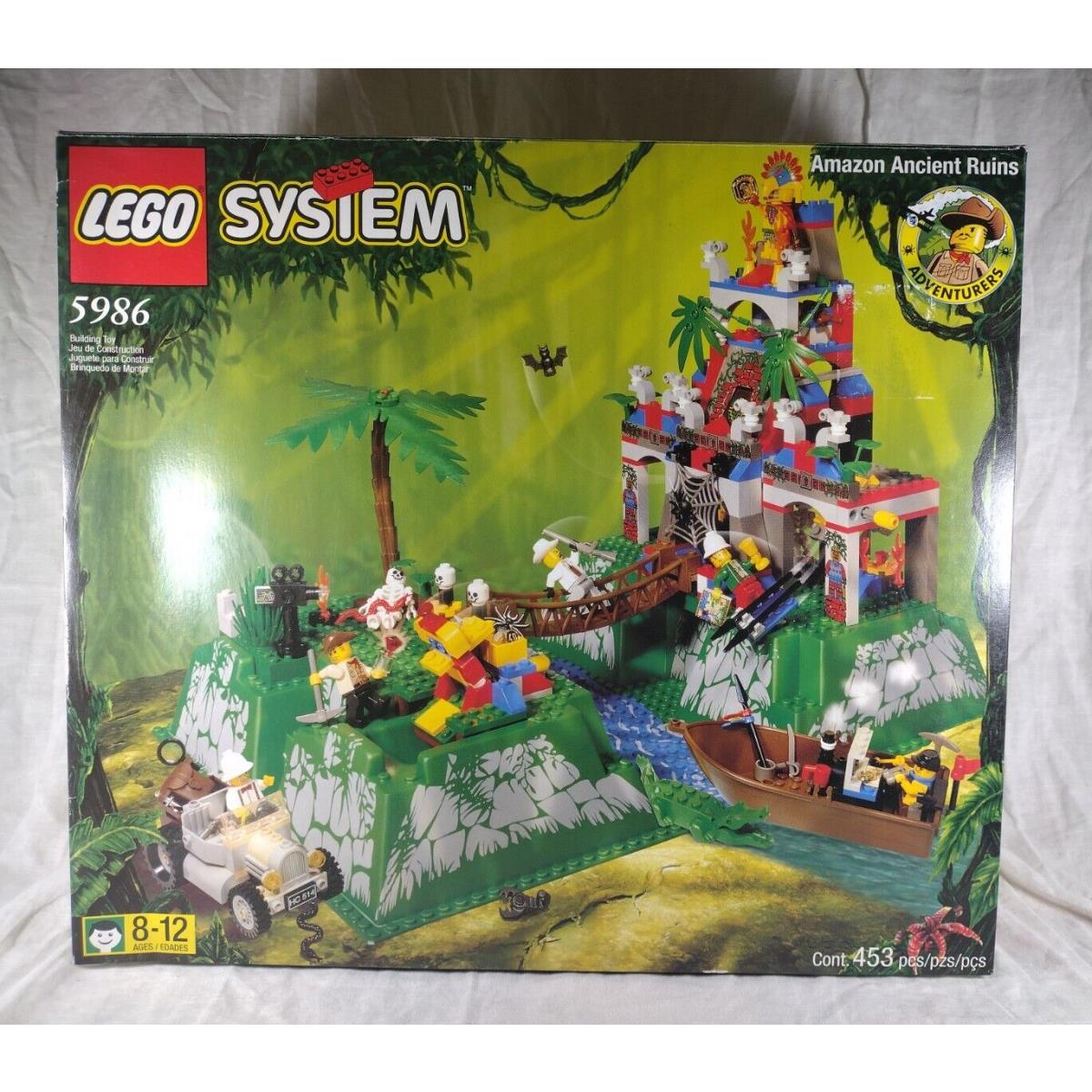 Lego System Adventurers Ancient Ruins 5986 Retired 1999