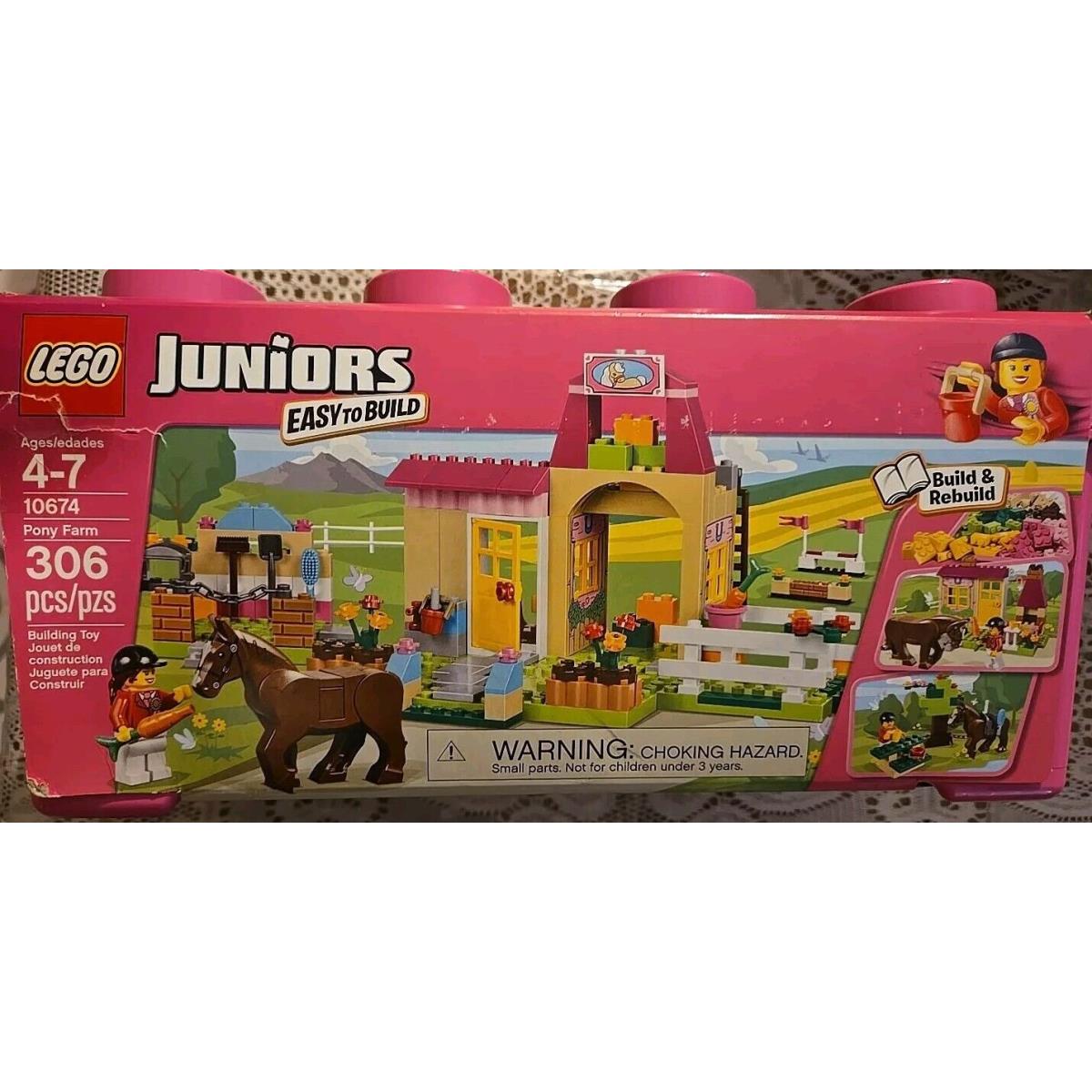 Lego 10674 Juniors - Pony Farm - Retired Read