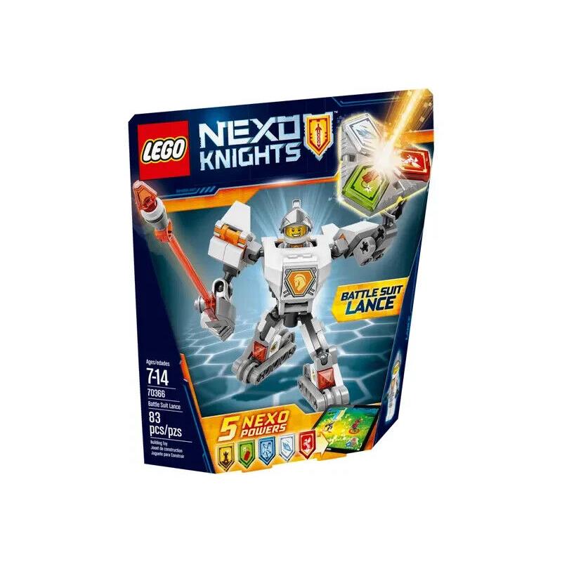 Lego Battle Suit Lance 70366 Nexo Knights Minifigure Building Set