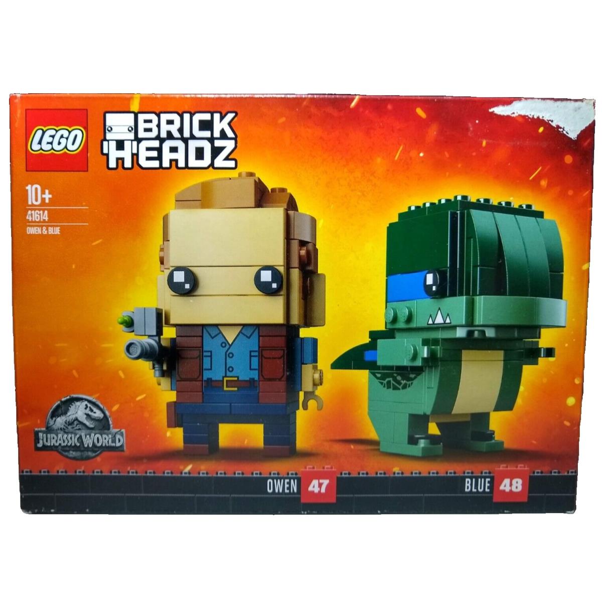 Lego Brickheadz Jurassic World 41614 Owen Blue Set