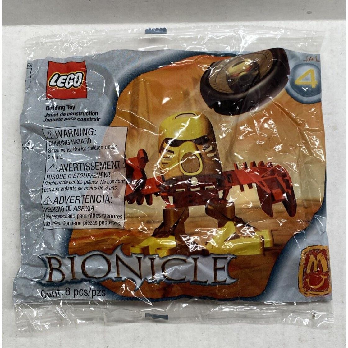 Lego Bionicle - 1391 - Ta-matoran Jaller - Mcdonalds Jala - Polybag Set