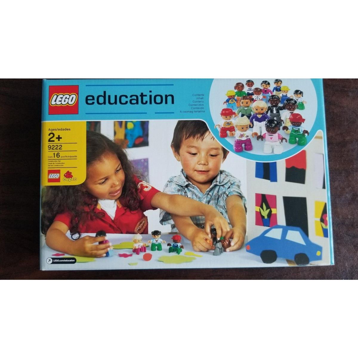 Lego Education Set 9222 World People 16 Figures 2007