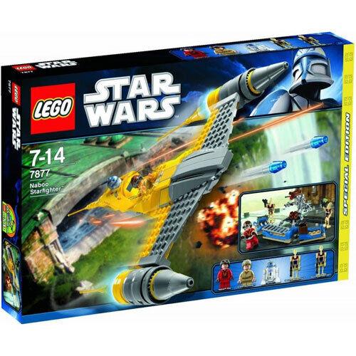 Lego Star Wars Naboo Starfighter 7877 R2-D2 Anakin Droids Retired