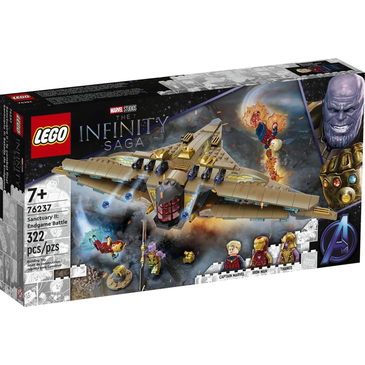 Lego Marvel Avengers: Sanctuary Ii: Endgame Battle 76237 See Description