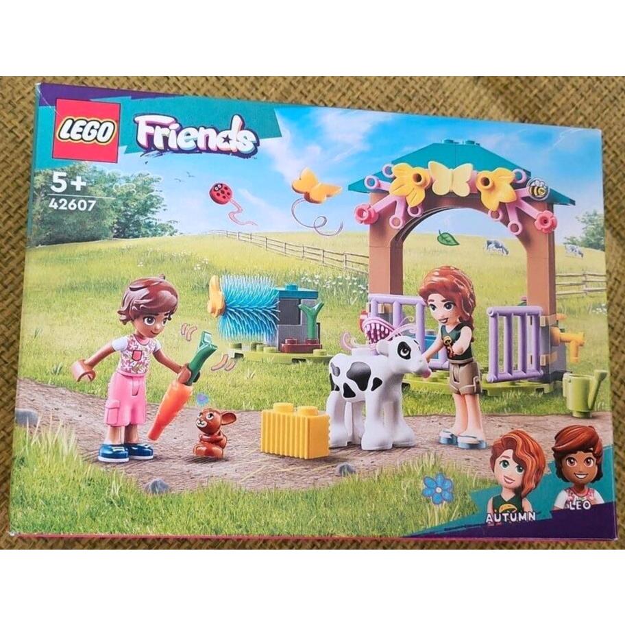 Lego Friends Autumn`s Baby Cow Shed 42607 Toy Building Kit 79 Pcs