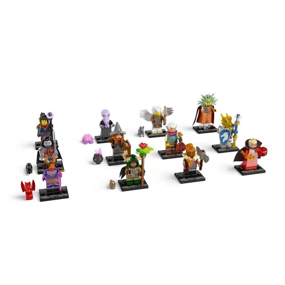 Lego Dungeons Dragons Collectible Minifigure Complete Set - 71047