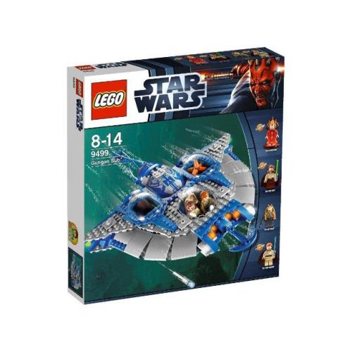 Lego Gungan Sub 9499 Star Wars Minifigure Building Set