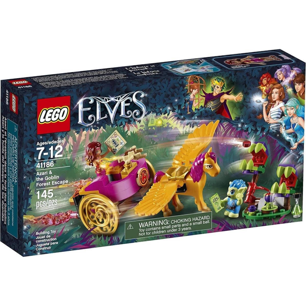 Lego Azari The Goblin Forest Escape 41186 Elves Minifigure Building Set