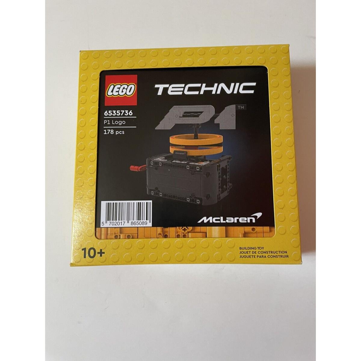 In Hand Lego 6535735 Technic Mclaren P1 Logo Limited Edition 178 Pcs