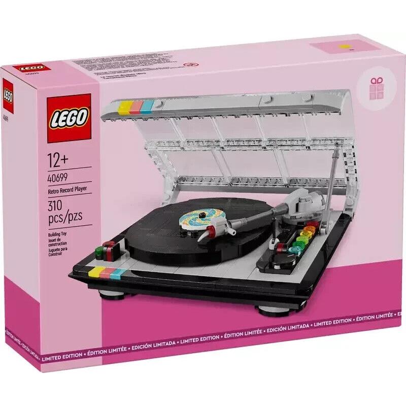 Lego 40699 Retro Record Player Limited Edition and Set