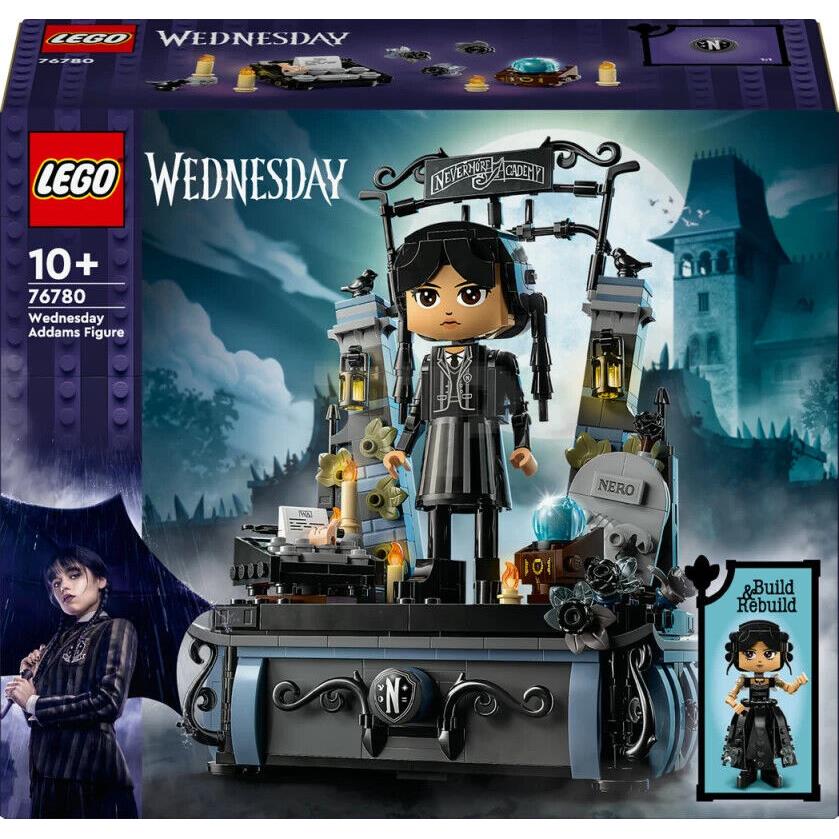 Lego Wednesday Addams Figure 76780 Collectible Building Toy Set Gift