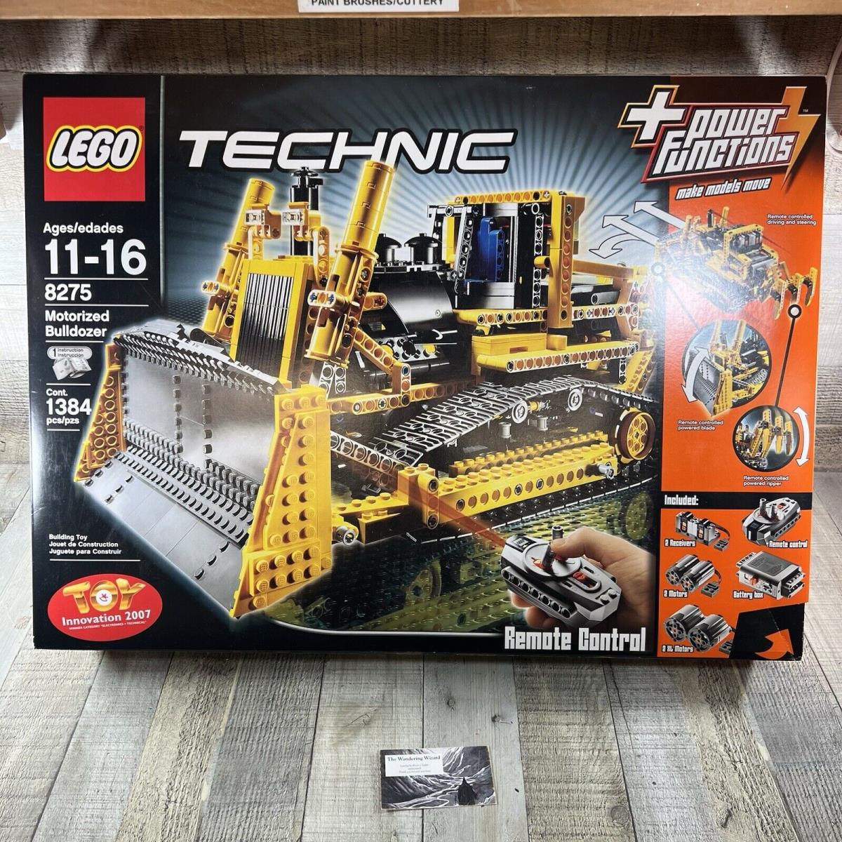 Lego Technic 8275 Motorized Bulldozer Retired Rare Vintage