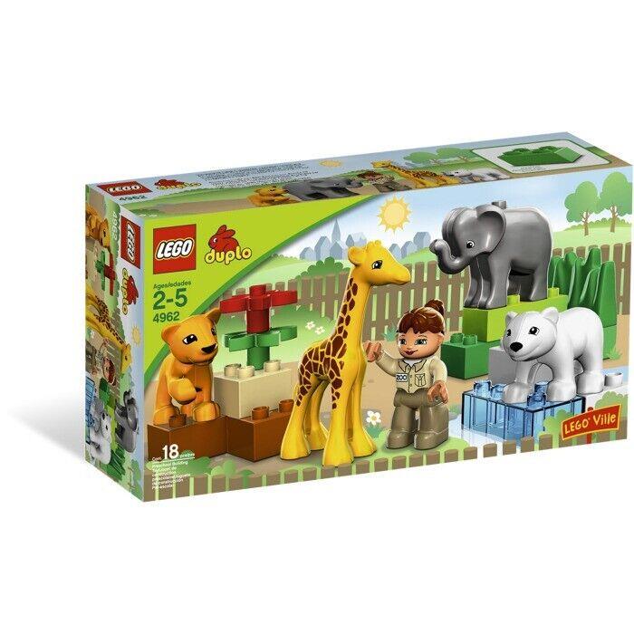 Lego Duplo Baby Zoo 4962 - Children`s Lego Set - Zoo Animal Inspired