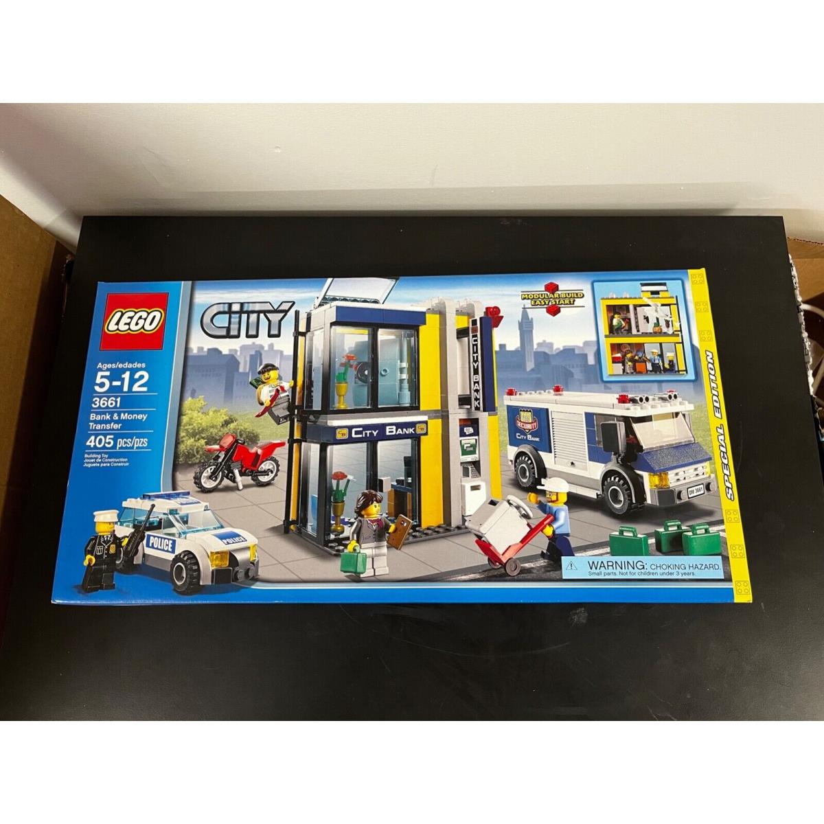 Lego City Bank Money Transfer 3661 Armored Car Police Target Exclusive