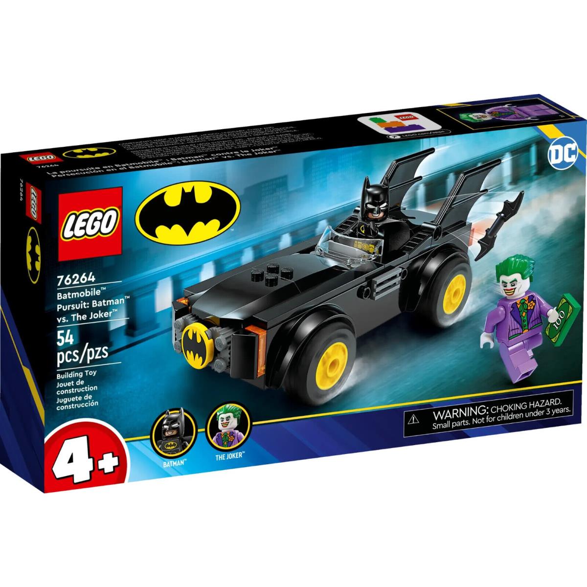 Lego Batmobile Pursuit: Batman Vs. The Joker 76264 Super Heroes Building Set