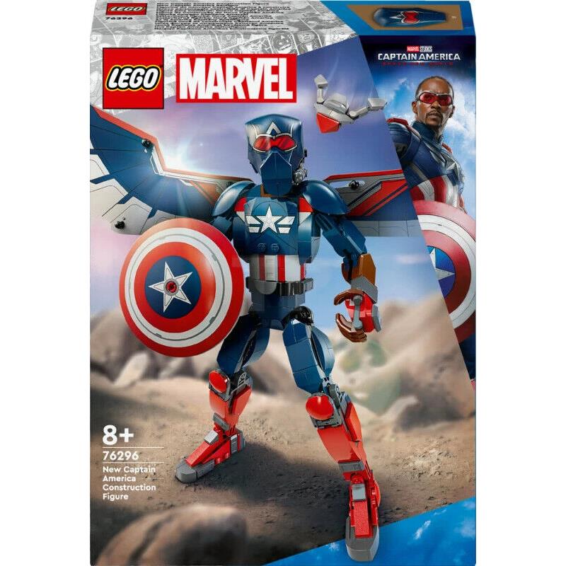 Lego Marvel Captain America Construction Figure 76296 Building Toy Set