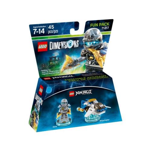 Lego Fun Pack - Ninjago Zane and Ninjacopter 71217 Dimensions Building Set