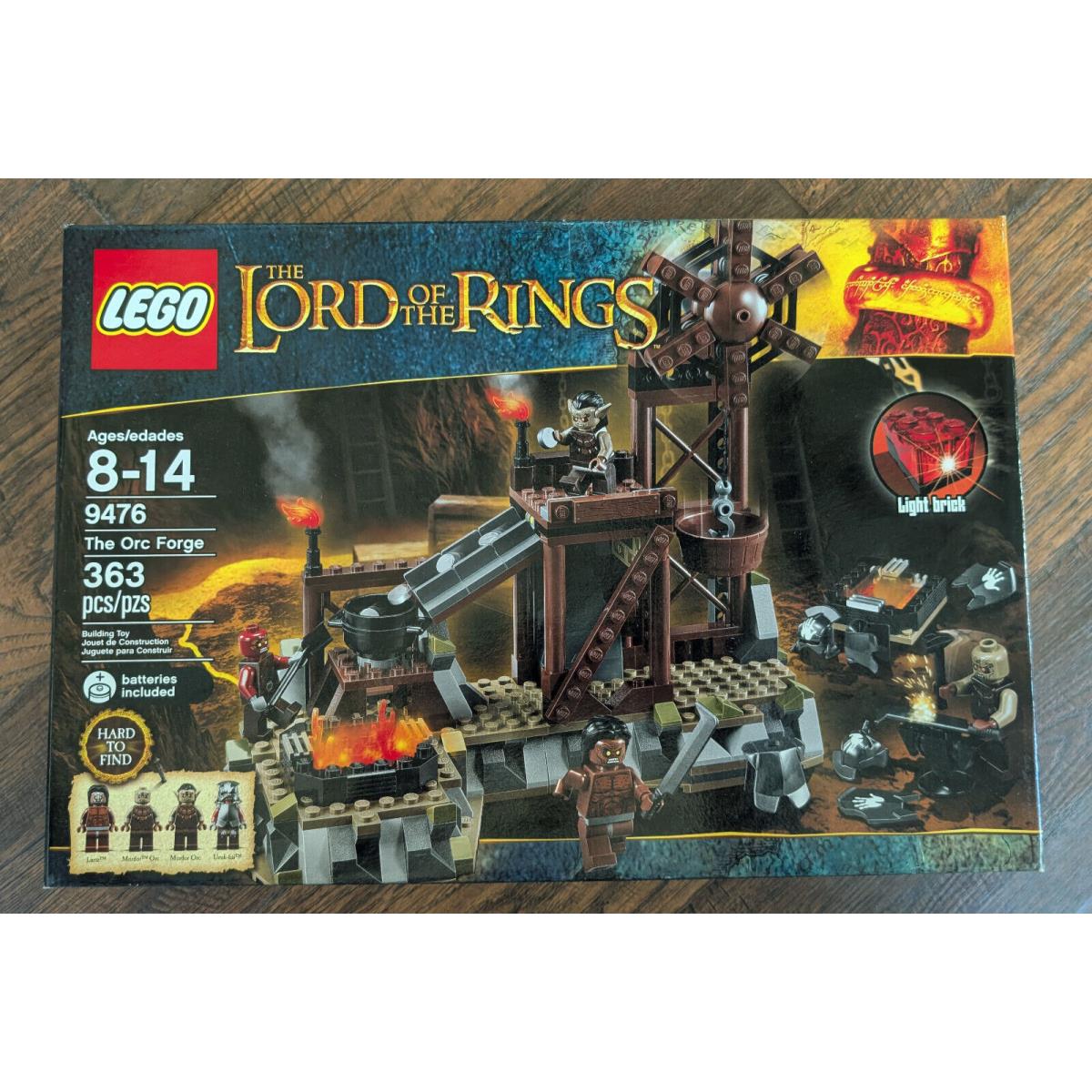 Lego 9476 The Lord of The Rings - The Orc Forge / Great