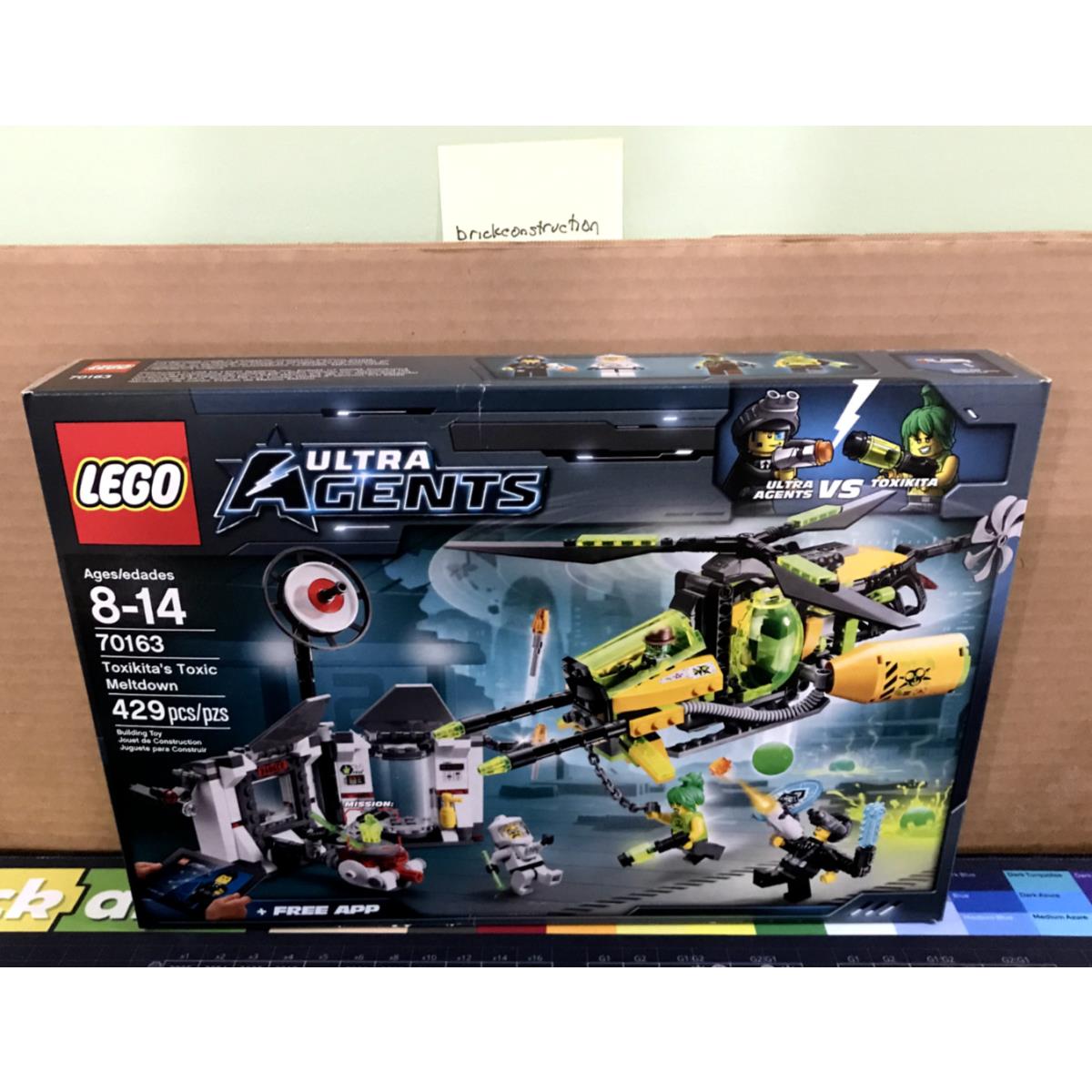 Lego Ultra Agents 70163 Toxikita`s Toxic Meltdown -