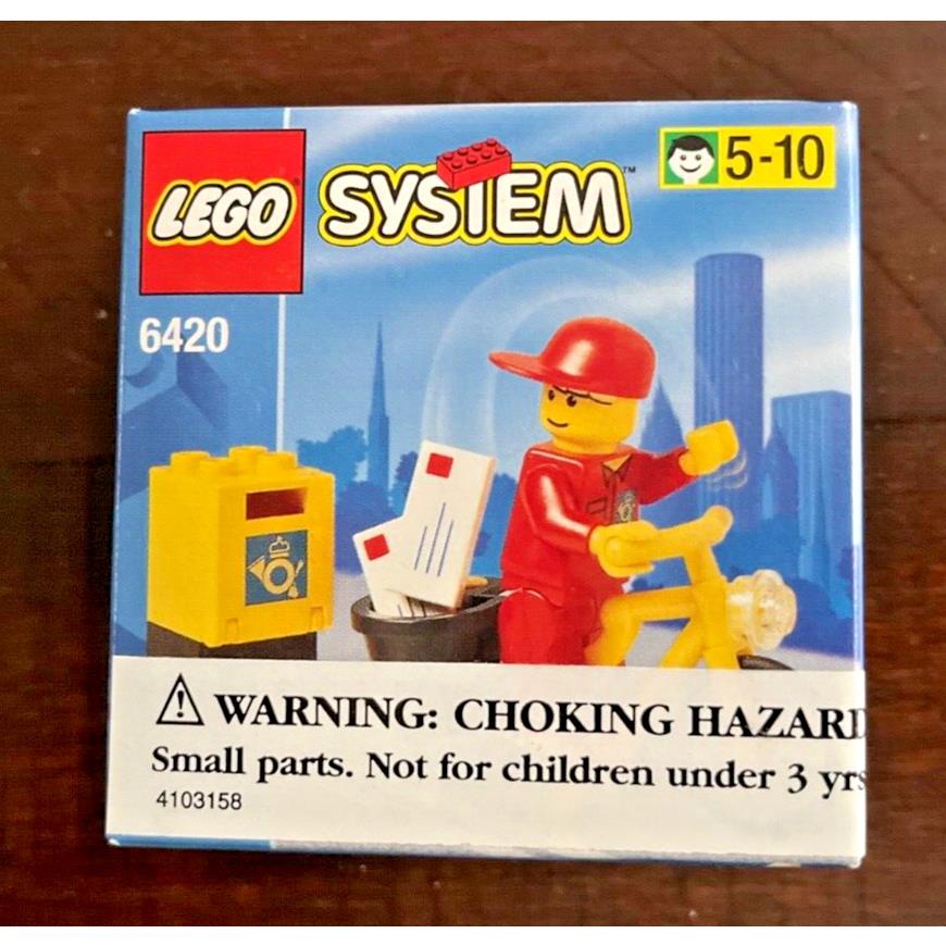 Lego System 6420 Mail Carrier Classic Town