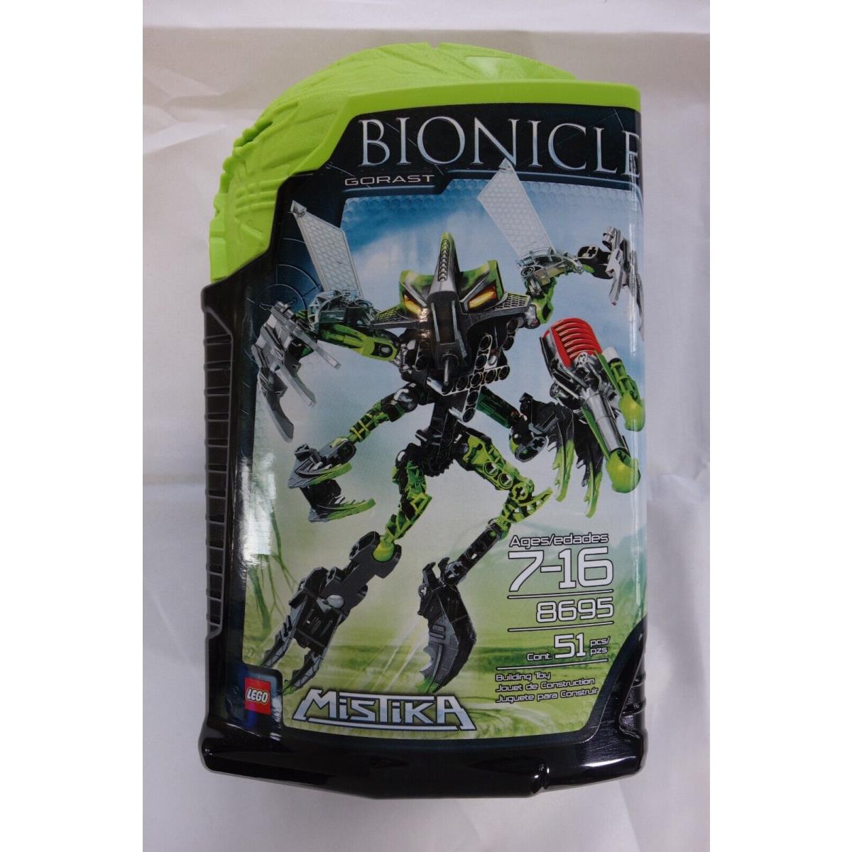 Lego Bionicle 8695: Mistika Gorast -- IN Package