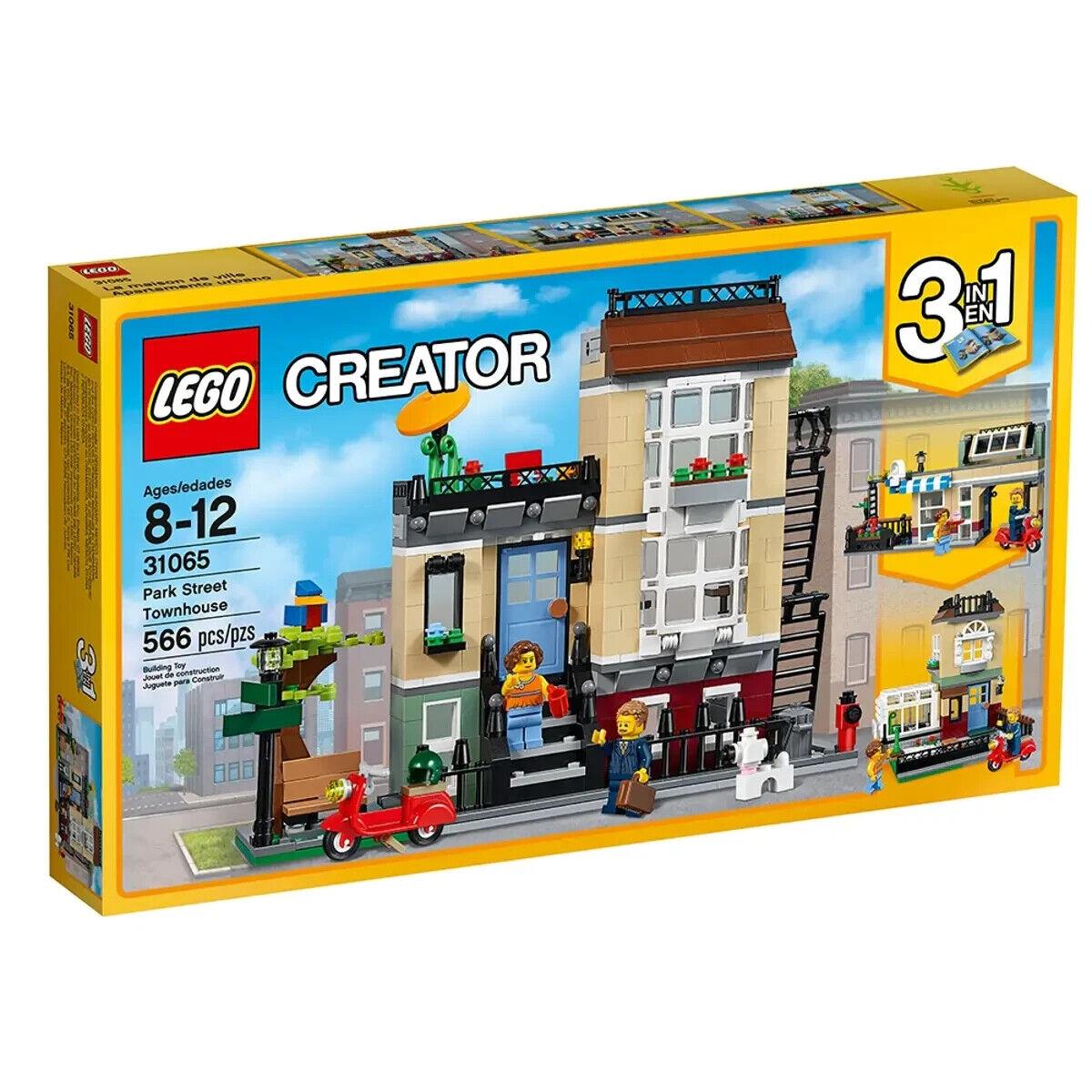 Lego Park Street Townhouse 31065 Creator Minifigure Building Set