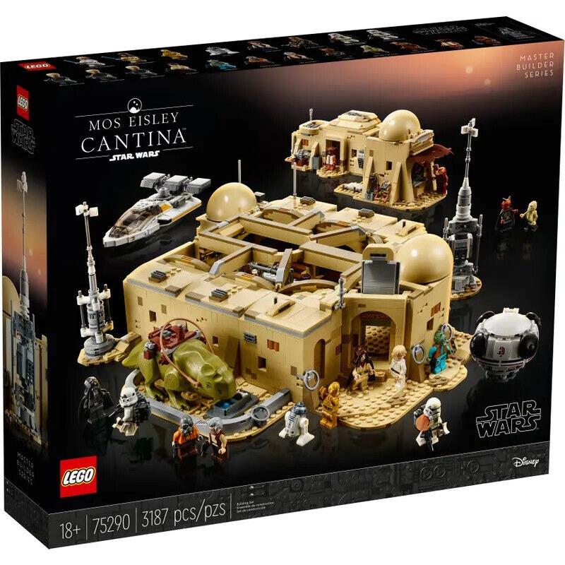 Lego Star Wars 75290 Mos Eisley Cantina Ucs Toy Set 3187pcs