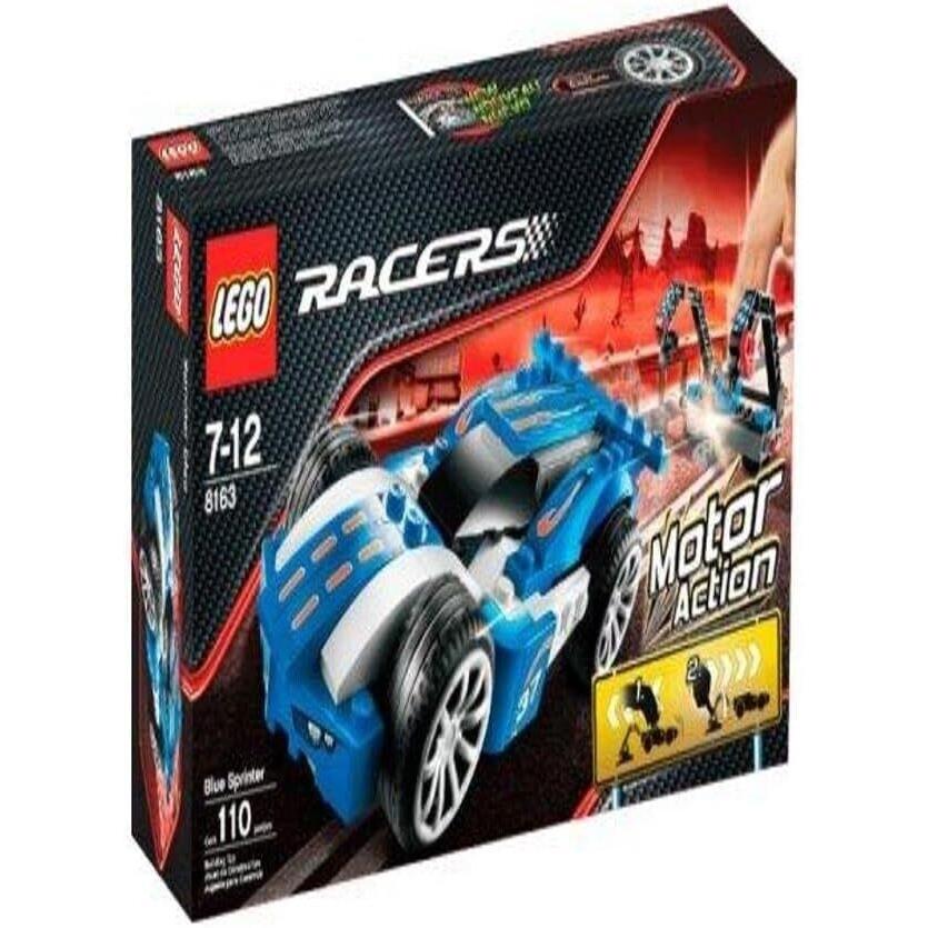 Lego Blue Sprinter 8163 Racers Minifigure Building Set