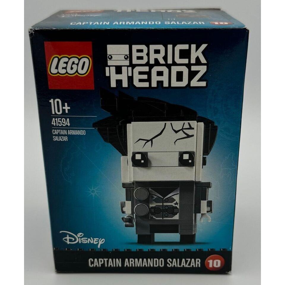 Lego Brickheadz Captain Armando Salazar 41594 Toy Building Kit 118 Pcs