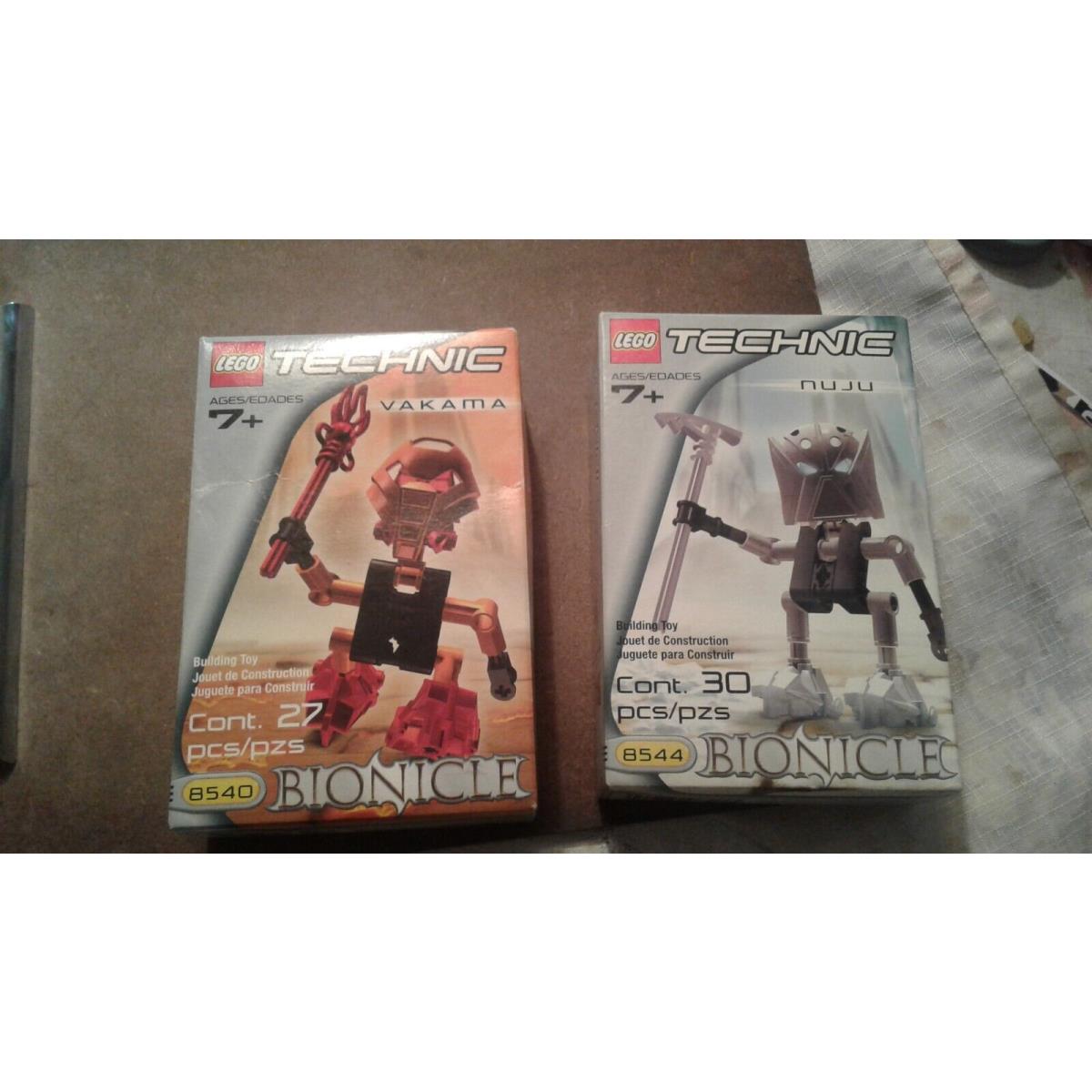 Vakama Nuju Bionicle Lego Sets