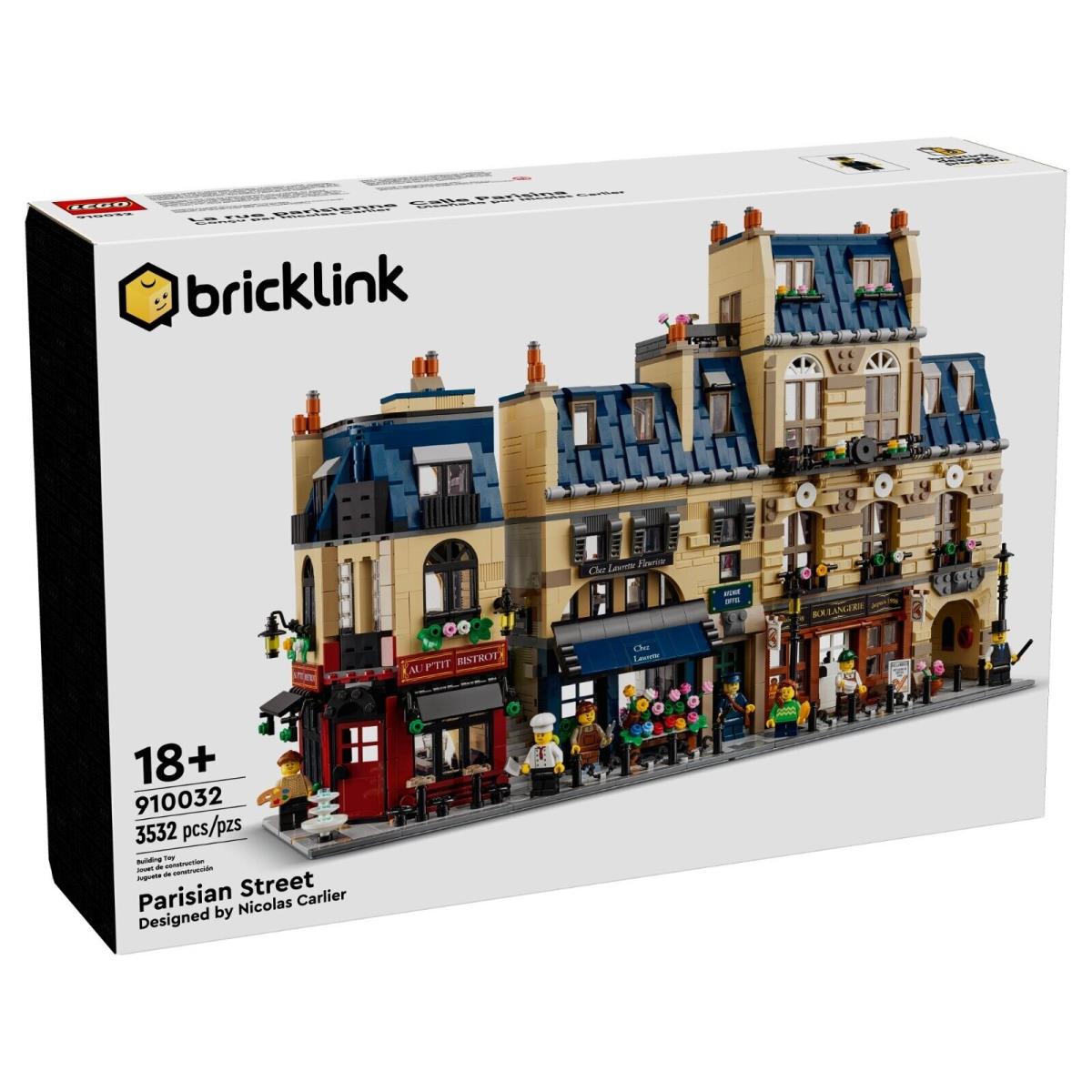 Lego 910032 Bricklink Designer Series 1 Parisian Street Ships Same or Next Day