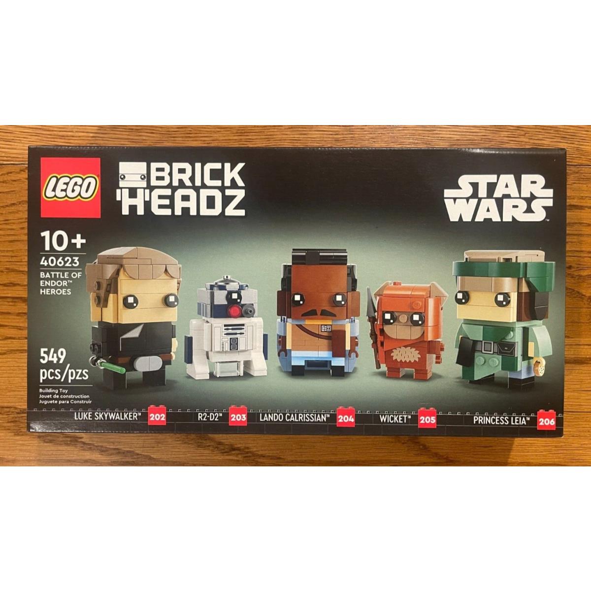 Lego Star Wars Brickheadz Battle Of Endor Heroes Set 40623