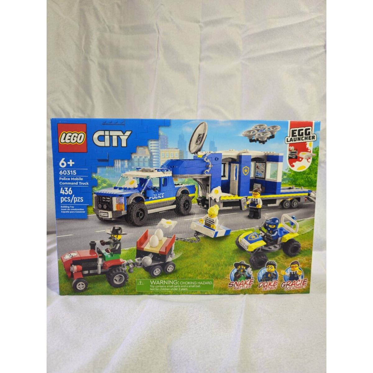 Lego City Police Mobile Command Truck 60315 Retired